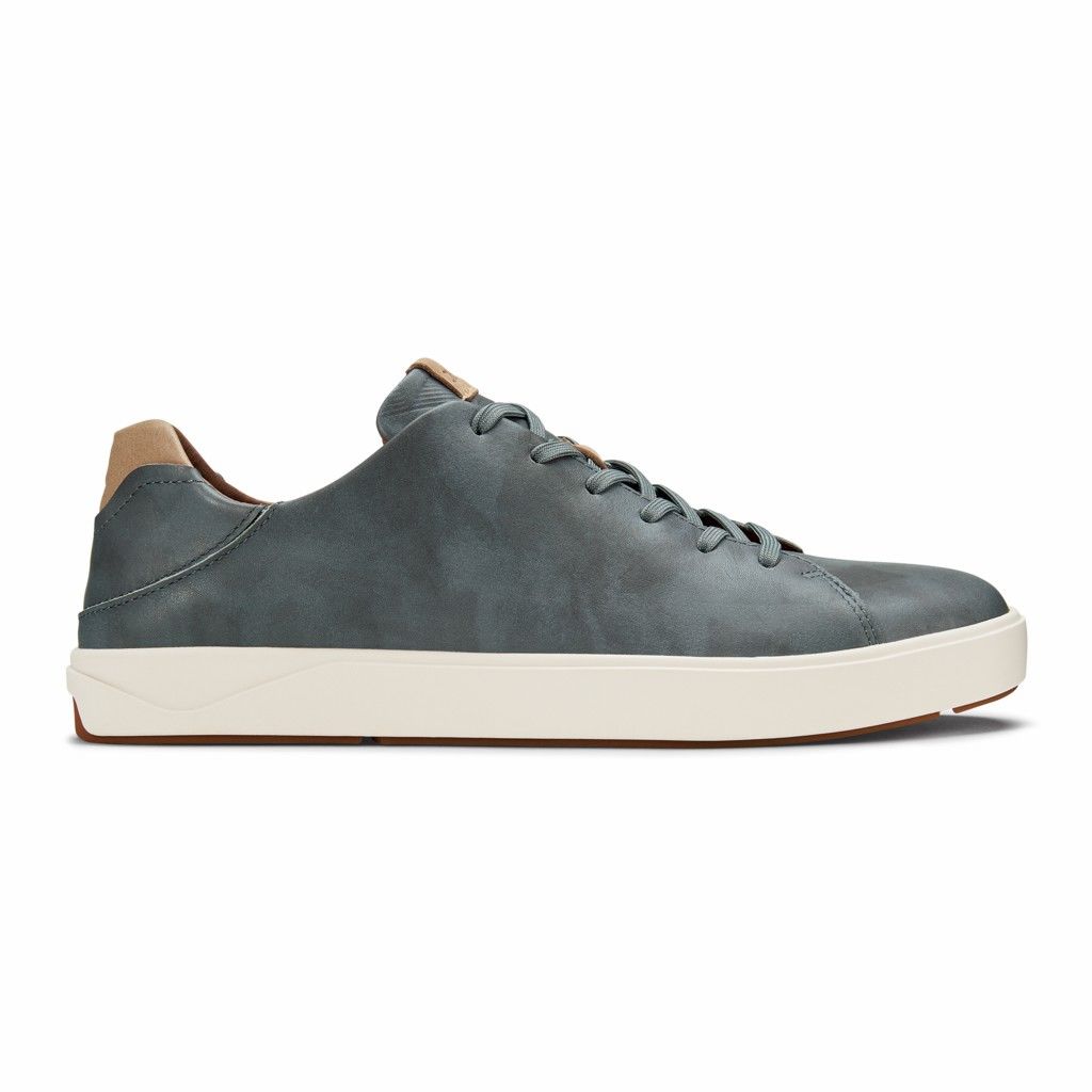 Olukai Men's Lae ahi LI Ili Sneaker - Charcoal US149-863